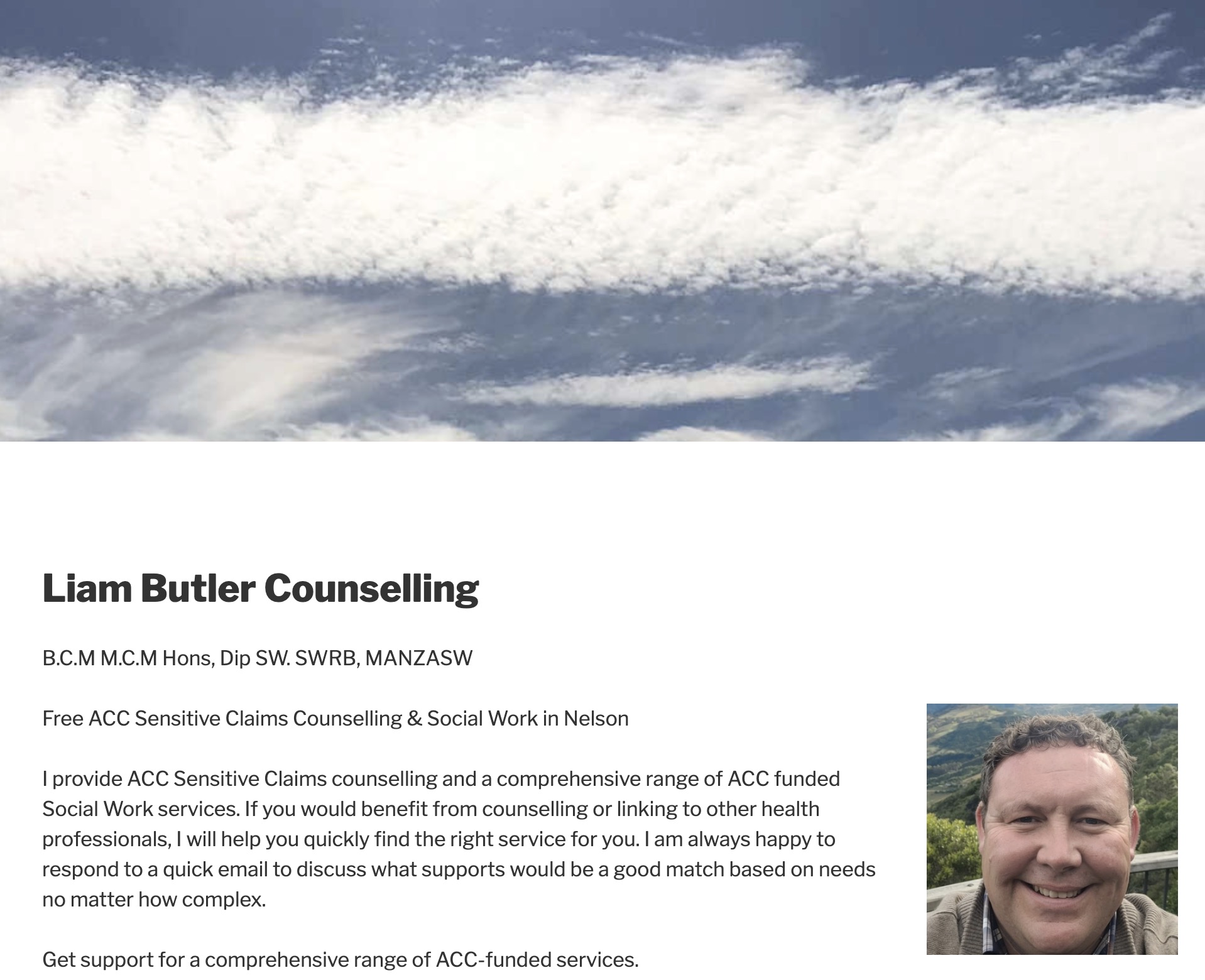 Liam Butler Counselling